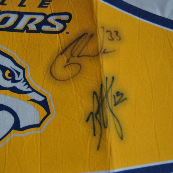Nashville Predators NHL Pennant Signed - Picture 3 of 9